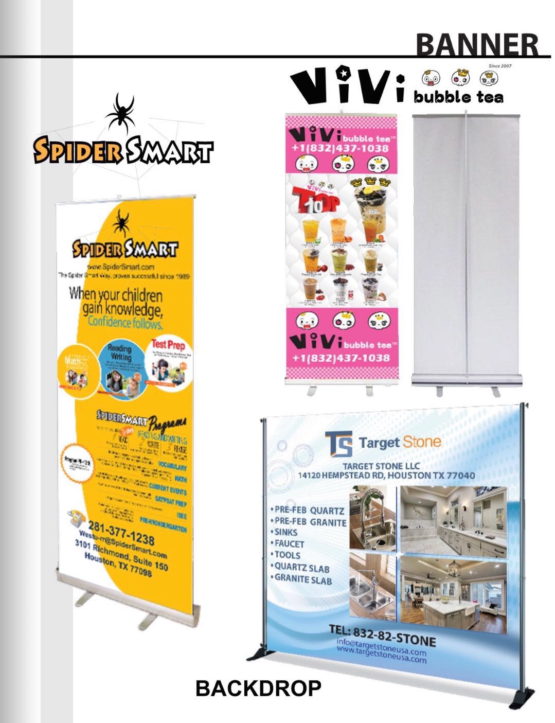 Banner Printing in Houston, Best Deal! Extraordinary Studio